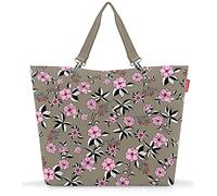 reisenthel shopper XL garden taupe - Geräumige Shopping Bag und edle Handtasche in einem - Aus wasserabweisendem Material
