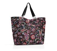 reisenthel shopper XL paisley black - Geräumige Shopping Bag und edle Handtasche in einem - Aus wasserabweisendem Material