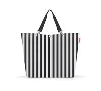 reisenthel shopper XL summerstripes black - Geräumige Shopping Bag und edle Handtasche in einem - Aus wasserabweisendem Material
