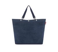 reisenthel shopper XL twist navy - Geräumige Shopping Bag und edle Handtasche in einem - Aus wasserabweisendem Material