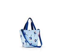 Reisenthel Shopper XS Printed Strandtasche, 31 cm, 4 L, Blue Leaves