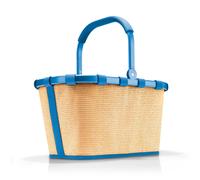Reisenthel Shopping Carrybag Einkaufskorb 48 cm - Frame Raffia Blue