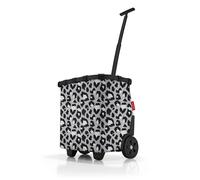 Reisenthel Shopping Carrycruiser Einkaufskorb mit Rollen 48 cm - Frame Leo Nero