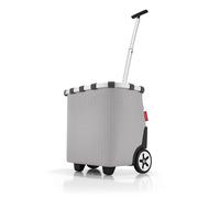 Reisenthel Shopping Carrycruiser Einkaufskorb mit Rollen 48 cm - Herringbone Grey
