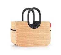 Reisenthel Shopping Loopshopper L Einkaufsshopper 46 cm - Frame Raffia Black