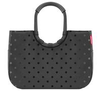 reisenthel shopping loopshopper L - Einkaufstasche mit Bügel 46 cm (frame glossy dots black)