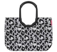 reisenthel shopping loopshopper L - Einkaufstasche mit Bügel 46 cm (frame leo nero)