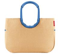 reisenthel Umhängetasche loopshopper L Frame Raffia Blue