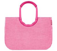 reisenthel shopping loopshopper L - Einkaufstasche mit Bügel 46 cm (frame twist pink)