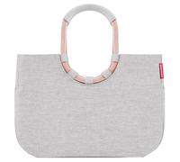 reisenthel shopping loopshopper L - Einkaufstasche mit Bügel 46 cm (frame twist sky rose)