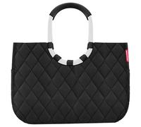 reisenthel shopping loopshopper L - Einkaufstasche mit Bügel 46 cm (rhombus black)