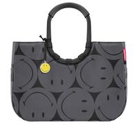 reisenthel shopping loopshopper L - Einkaufstasche mit Bügel 46 cm (smiley grey)
