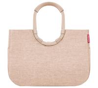 reisenthel shopping loopshopper L - Einkaufstasche mit Bügel 46 cm (twist coffee)