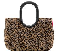 reisenthel shopping loopshopper M - Einkaufstasche mit Bügel 40 cm (leo fake fur)