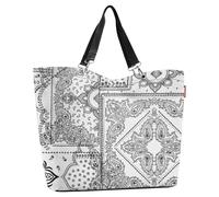 reisenthel shopper XL bandana white - Geräumige Shopping Bag und edle Handtasche in einem - Aus wasserabweisendem Material