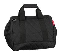 reisenthel Allrounder M Rhombus Black - Vielfältige Doktortasche zum Reisen, für die Arbeit oder Freizeit - Mit funktional-stylischem Design