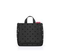 reisenthel toiletbag Glossy dot Black - praktischer Kulturbeutel mit Haken, wasserabweisendes Material
