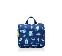 reisenthel toiletbag Kids ABC Friends Blue - praktischer Kulturbeutel mit Haken, wasserabweisendes Material