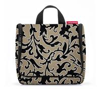 reisenthel toiletbag - praktischer Kulturbeutel mit Haken, wasserabweisendes Material, Couleur:Baroque Marble