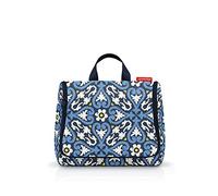 reisenthel toiletbag - praktischer Kulturbeutel mit Haken, wasserabweisendes Material, Couleur:blau