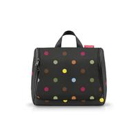 reisenthel toiletbag XL dots - praktischer Kulturbeutel mit Haken, wasserabweisendes Material