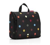 Reisenthel toiletbag XL 4 Liter Reisekosmetik Waschtasche Kulturbeutel XL dots - Schwarz Schwarz