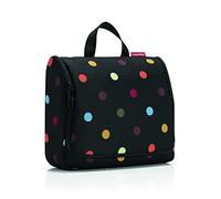 Reisenthel toiletbag XL 4 Liter Reisekosmetik Waschtasche Kulturbeutel XL dots - Schwarz Schwarz