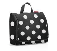 reisenthel toiletbag XL dots White - praktischer Kulturbeutel mit Haken, wasserabweisendes Material