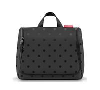 reisenthel toiletbag XL GLOSSY DOTS BLACK