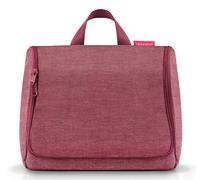 reisenthel toiletbag XL Twist Maroon - praktischer Kulturbeutel mit Haken, wasserabweisendes Material