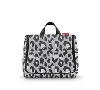 reisenthel toiletbag XL Leo Nero - praktischer Kulturbeutel mit Haken, wasserabweisendes Material