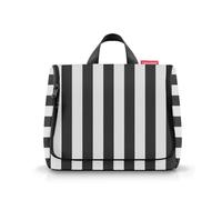 reisenthel toiletbag XL summerstripes Black - praktischer Kulturbeutel mit Haken, wasserabweisendes Material