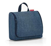 reisenthel toiletbag XL Twist Blue - praktischer Kulturbeutel mit Haken, wasserabweisendes Material