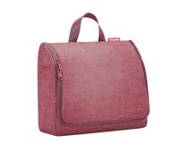 reisenthel toiletbag XL Twist Maroon - praktischer Kulturbeutel mit Haken, wasserabweisendes Material