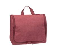reisenthel toiletbag XL Twist Maroon - praktischer Kulturbeutel mit Haken, wasserabweisendes Material