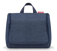 reisenthel toiletbag XL Twist Navy - praktischer Kulturbeutel mit Haken, wasserabweisendes Material