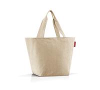 Reisenthel Tragetasche 15 Liter SHOPPER M CORD, 51 x 30 cm - Sandfarben - Polyester - mit Reißverschluss