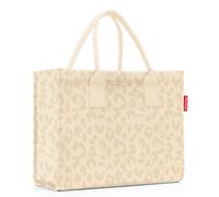 Reisenthel Tragetasche 24 Liter DAILY SHOPPER LEO VANILLA, 42 x 35 cm - Beige - Creme - Polyester - wasserabweisend