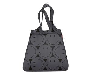 reisenthel Tragetasche »Mini Maxi Shopper« smiley® grey grau, 43.5x60x7 cm