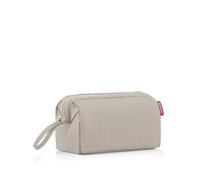 reisenthel travelcosmetic Herringbone Sand - Starke robuste und praktische Reisekosmetiktasche, Handschlaufe, wasserabweisendes Material