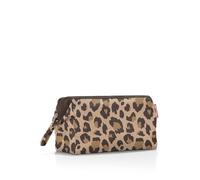reisenthel travelcosmetic - Starke robuste und praktische Reisekosmetiktasche, Handschlaufe, wasserabweisendes Material, Couleur:Leo Macchiato