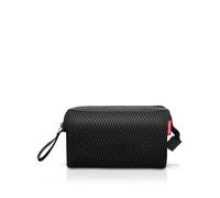 reisenthel travelcosmetic mesh Black - Starke robuste und praktische Reisekosmetiktasche, Handschlaufe, wasserabweisendes Material