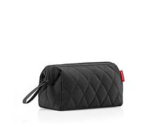 reisenthel travelcosmetic - Starke robuste und praktische Reisekosmetiktasche, Handschlaufe, wasserabweisendes Material, Couleur:Rhombus Black