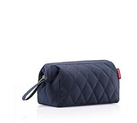 reisenthel travelcosmetic - Starke robuste und praktische Reisekosmetiktasche, Handschlaufe, wasserabweisendes Material, Couleur:Rhombus Midnight Gold