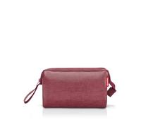reisenthel travelcosmetic Twist Maroon - Starke robuste und praktische Reisekosmetiktasche, Handschlaufe, wasserabweisendes Material
