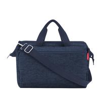reisenthel Allrounder S Pocket Twist Navy - Doktortasche für Reise, Arbeit und Freizeit - Mit praktischer Trolley-Aufsteckfunktion