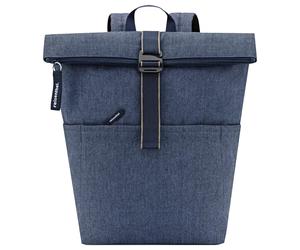 reisenthel travelling rolltop - Rucksack 15.6" 53 cm (herringbone dark blue)