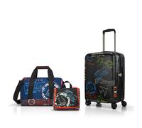 Reisenthel travelling travelset - boardcase, allrounder m, toiletbag special edition stamps