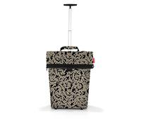 reisenthel Trolley M Baroque Marble Tragbarer Einkaufstrolley mit stabilem Aluminiumrahmen Aus wasserabweisendem Material