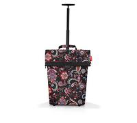 reisenthel Trolley M Frame Paisley Black Tragbarer Einkaufstrolley mit stabilem Aluminiumrahmen Aus wasserabweisendem Material
